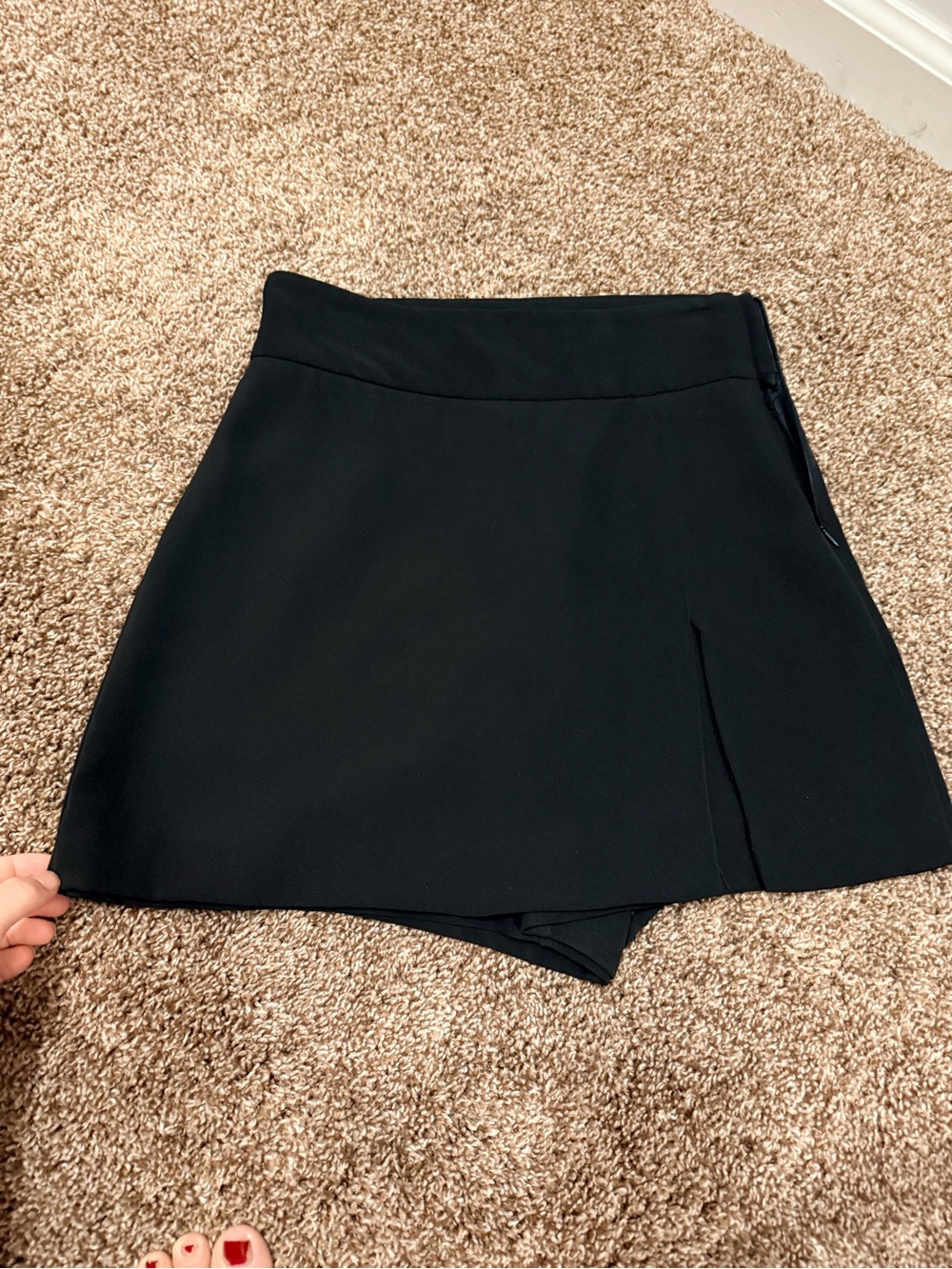 Zara Black Skort